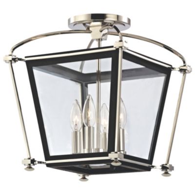 Hollis Semi-Flushmount by Hudson Valley Lighting - Starlight Lighting USA and Canada